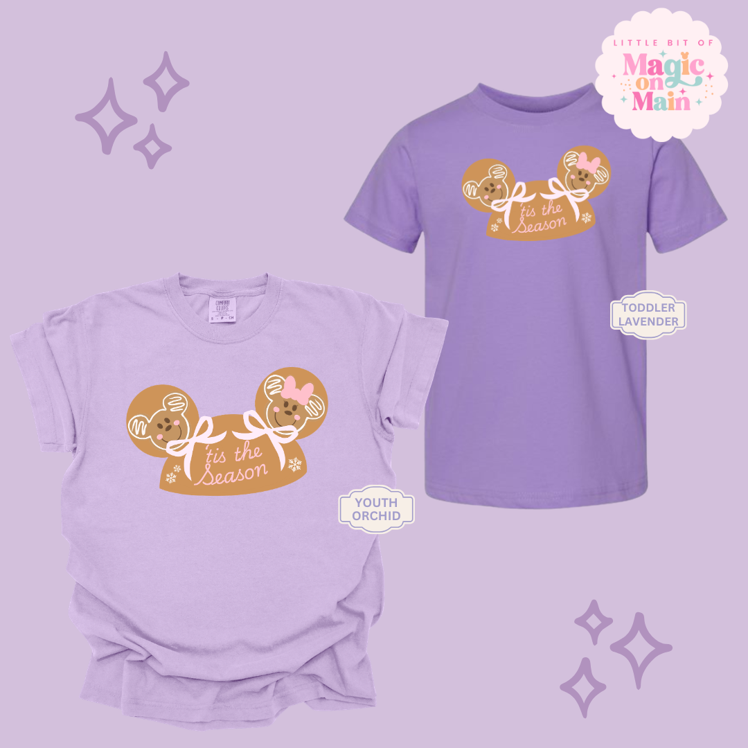 PRINTED GINGERBREAD HOLIDAY HAT - EXCLUSIVE TO MoM - YOUTH/TODDLER