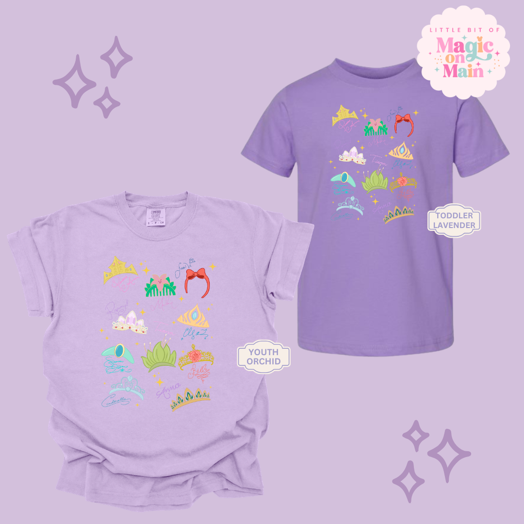 PRINTED CROWNS- YOUTH/TODDLER 10045