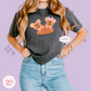 EMBROIDERED MICKEY & MINNIE GINGERBREAD HAT - EXCLUSIVE TO MoM - WOMENS BOXY T-SHIRT