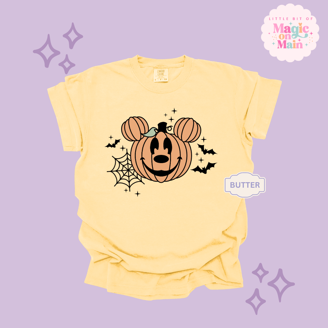 PRINTED ORANGE PUMPKIN - EXCLUSIVE TO MoM - ADULT T-SHIRT
