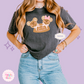 PRINTED MICKEY & MINNIE GINGERBREAD HAT - EXCLUSIVE TO MoM - WOMENS BOXY T-SHIRT