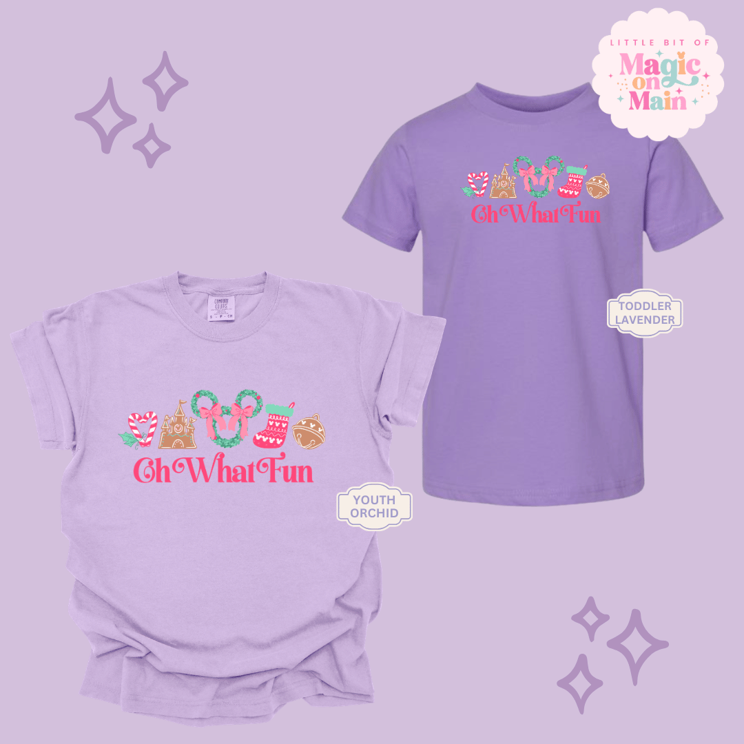 PRINTED OH WHAT FUN - EXCLUSIVE TO MoM - YOUTH/TODDLER