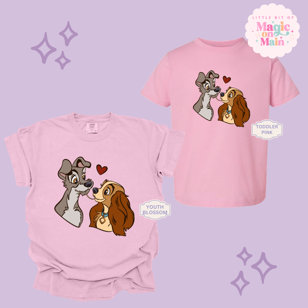 PRINTED VALENTINE DOGS - YOUTH/TODDLER 10017