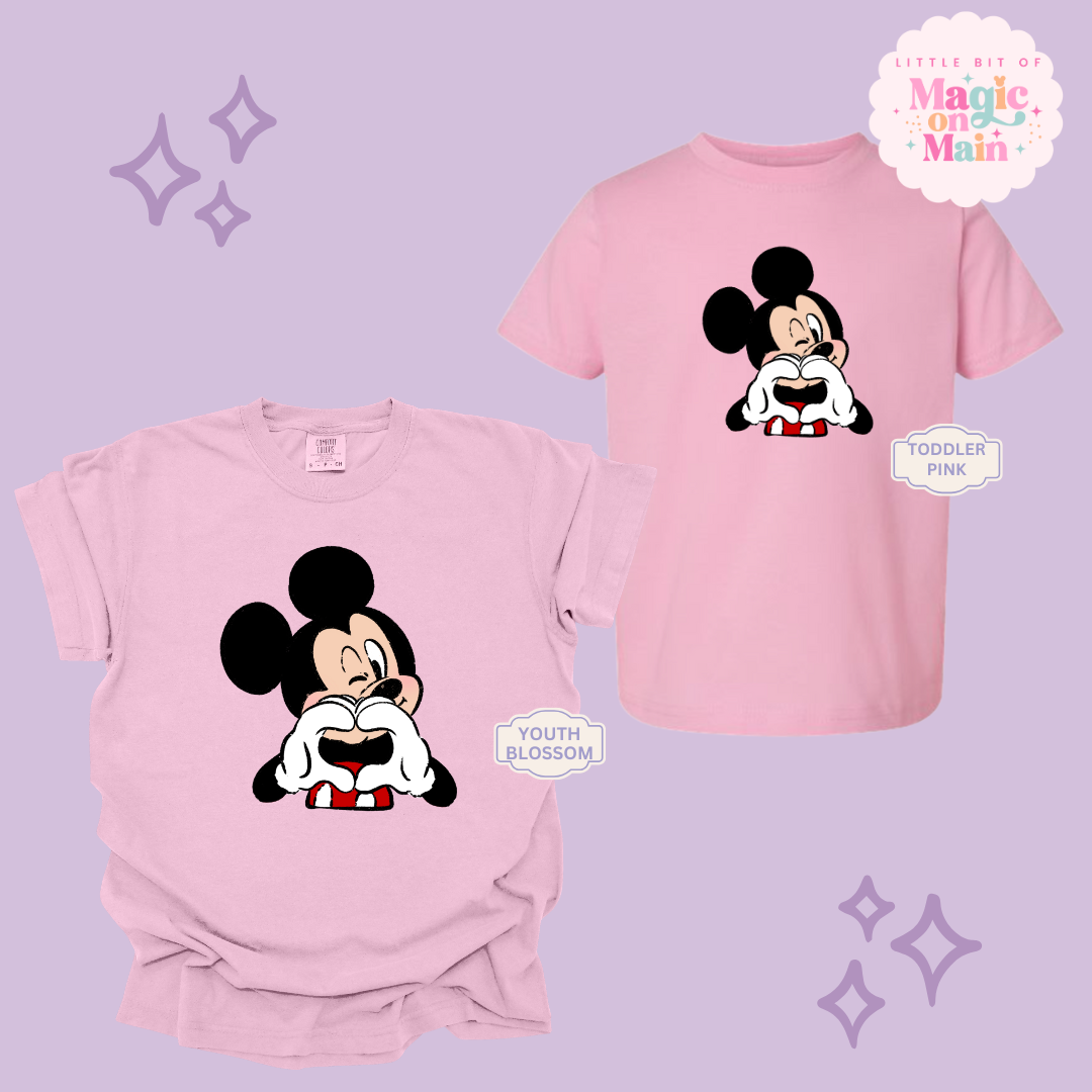 PRINTED MCKY HAND HEART - YOUTH/TODDLER 10016