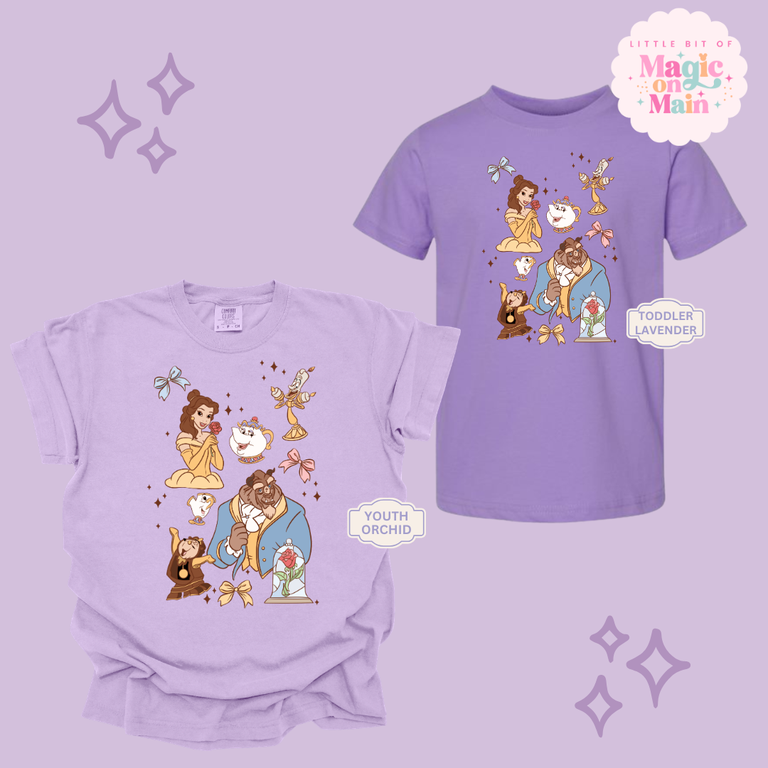 PRINTED BELLE - YOUTH/TODDLER  10044