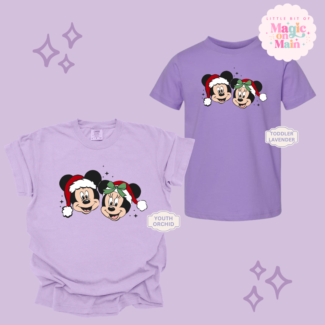 PRINTED MERRY MCKY MNIE - EXCLUSIVE TO MoM - YOUTH/TODDLER