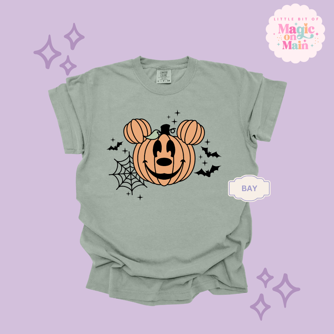 PRINTED ORANGE PUMPKIN - EXCLUSIVE TO MoM - ADULT T-SHIRT