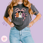EMBROIDERED BOO (no text)  - WOMENS BOXY T-SHIRT