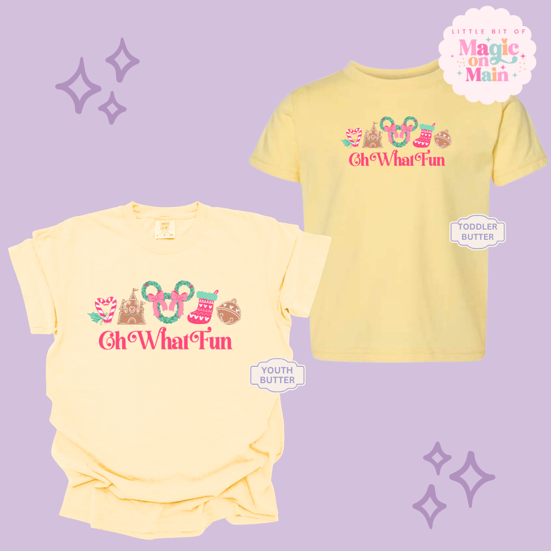 PRINTED OH WHAT FUN - EXCLUSIVE TO MoM - YOUTH/TODDLER