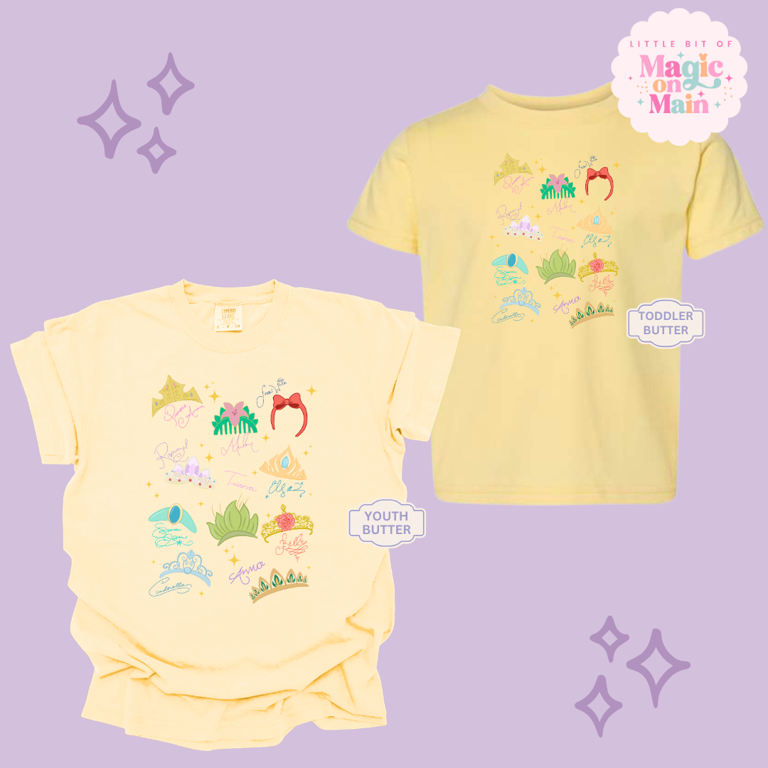 PRINTED CROWNS- YOUTH/TODDLER 10045