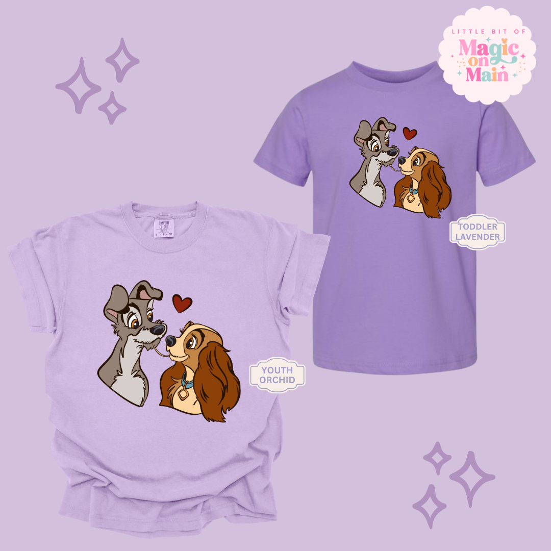PRINTED VALENTINE DOGS - YOUTH/TODDLER 10017