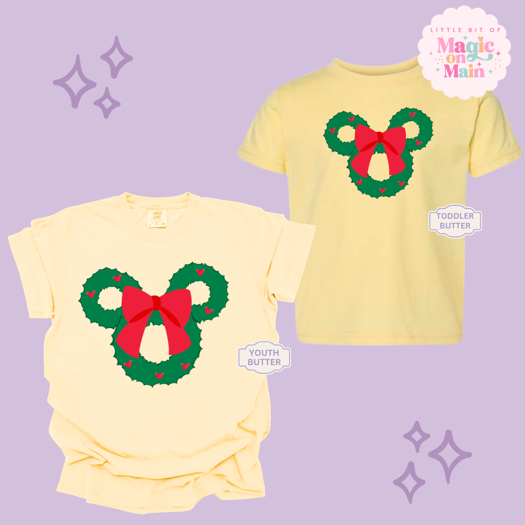 PRINTED MCKY WREATH - EXCLUSIVE TO MoM - YOUTH/TODDLER