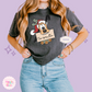 PRINTED PLUTO CHRISTMAS - WOMENS BOXY T-SHIRT