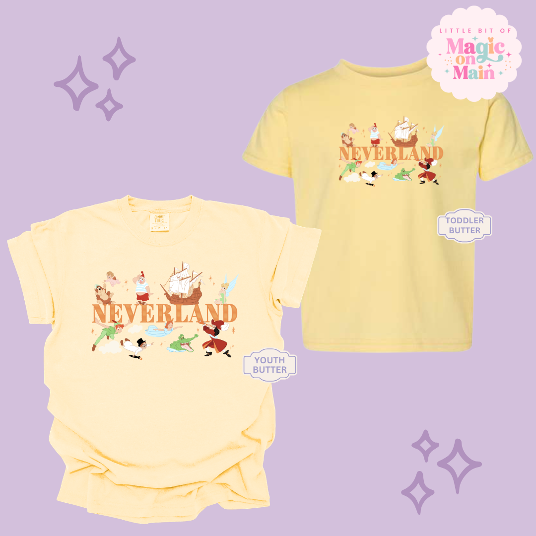 PRINTED NEVERLAND - EXCLUSIVE TO MoM - YOUTH/TODDLER 10049