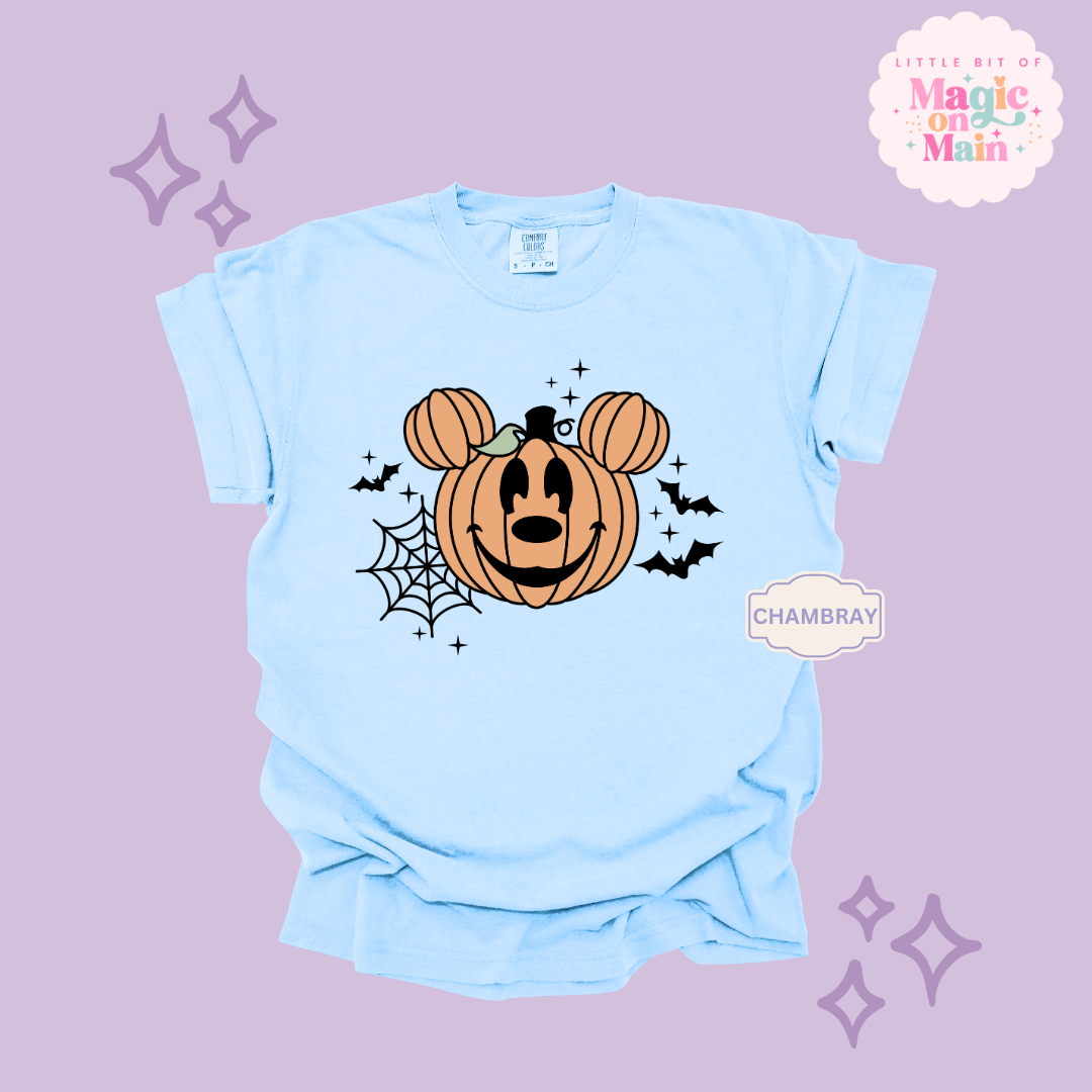 PRINTED ORANGE PUMPKIN - EXCLUSIVE TO MoM - ADULT T-SHIRT