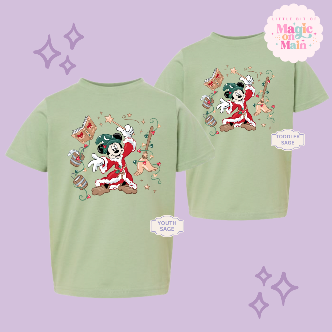 PRINTED CHRISTMAS SORCERER - YOUTH/TODDLER