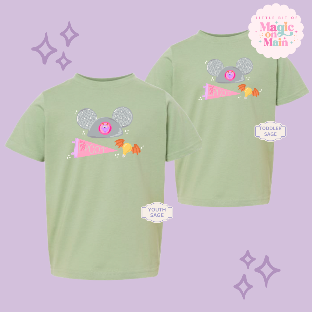 PRINTED EPCOT GIRLIE - EXCLUSIVE TO MoM - YOUTH/TODDLER 10042