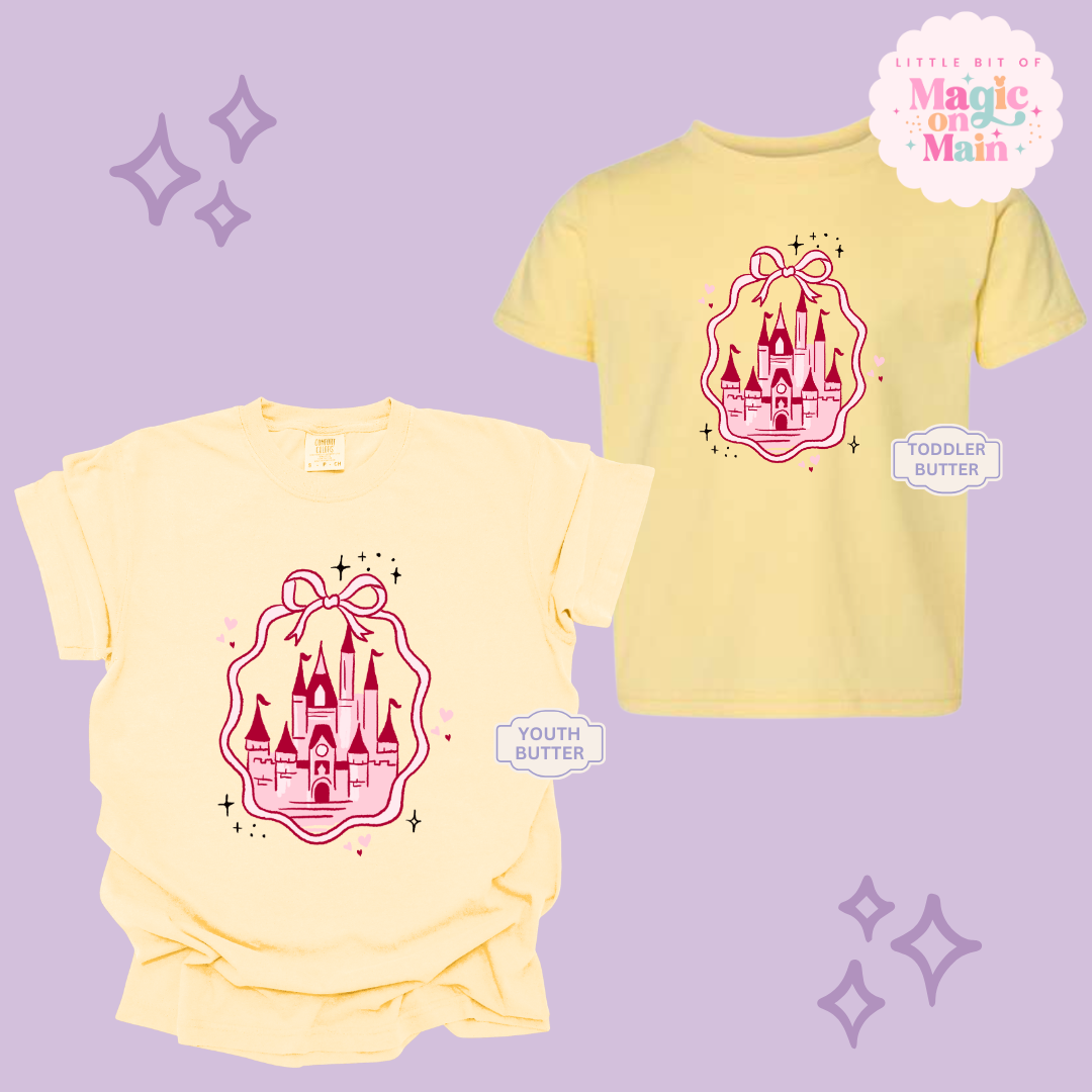 PRINTED PINK CASTLE - YOUTH/TODDLER 10003