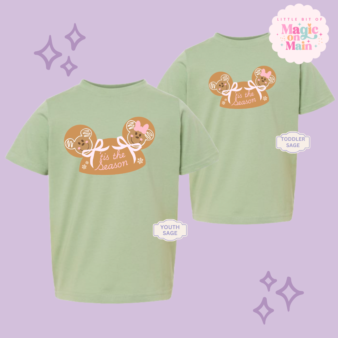 PRINTED GINGERBREAD HOLIDAY HAT - EXCLUSIVE TO MoM - YOUTH/TODDLER