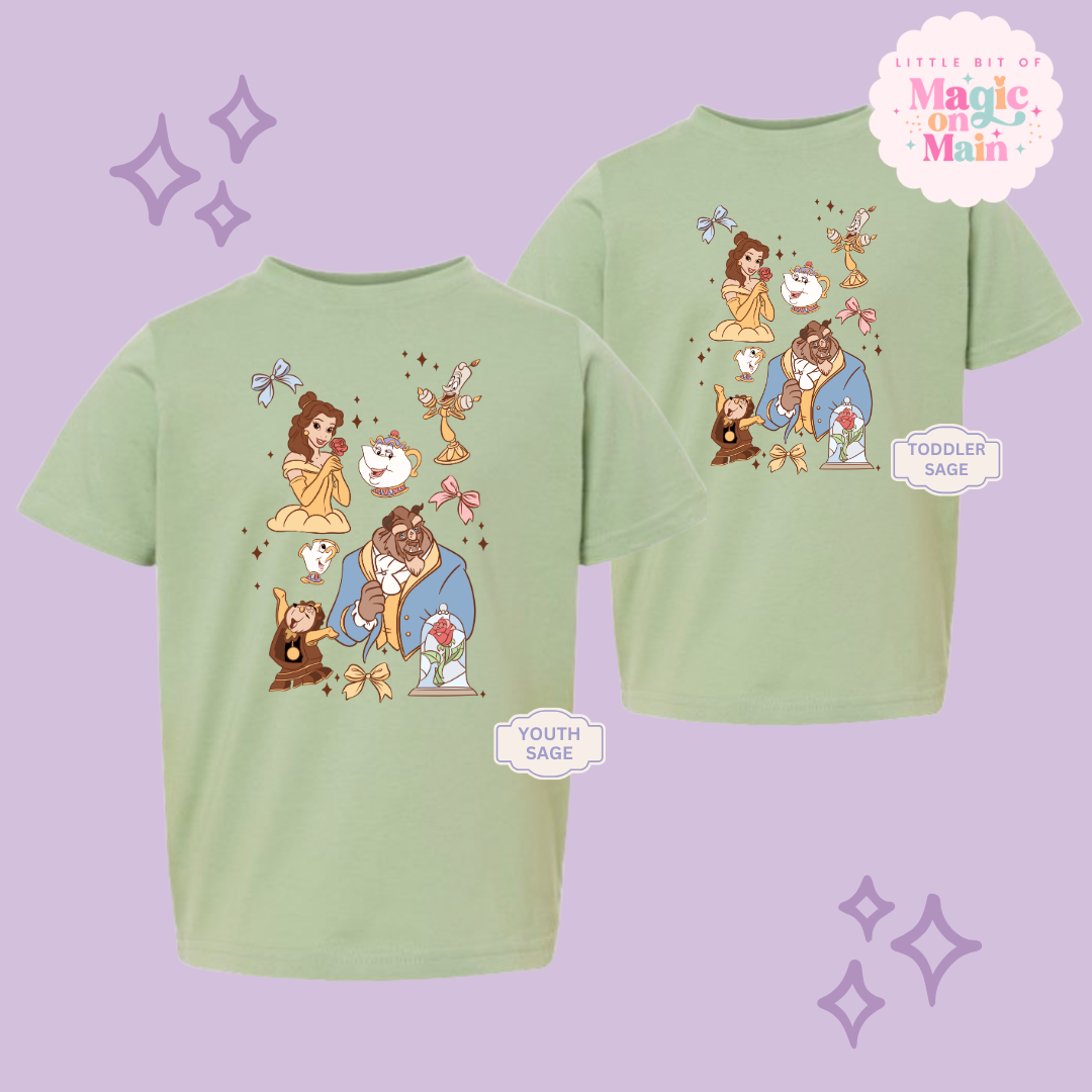 PRINTED BELLE - YOUTH/TODDLER  10044