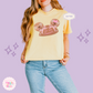 EMBROIDERED GINGERBREAD HAT - EXCLUSIVE TO MoM - WOMENS BOXY T-SHIRT