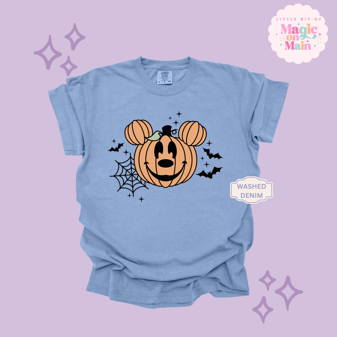 PRINTED ORANGE PUMPKIN - EXCLUSIVE TO MoM - ADULT T-SHIRT