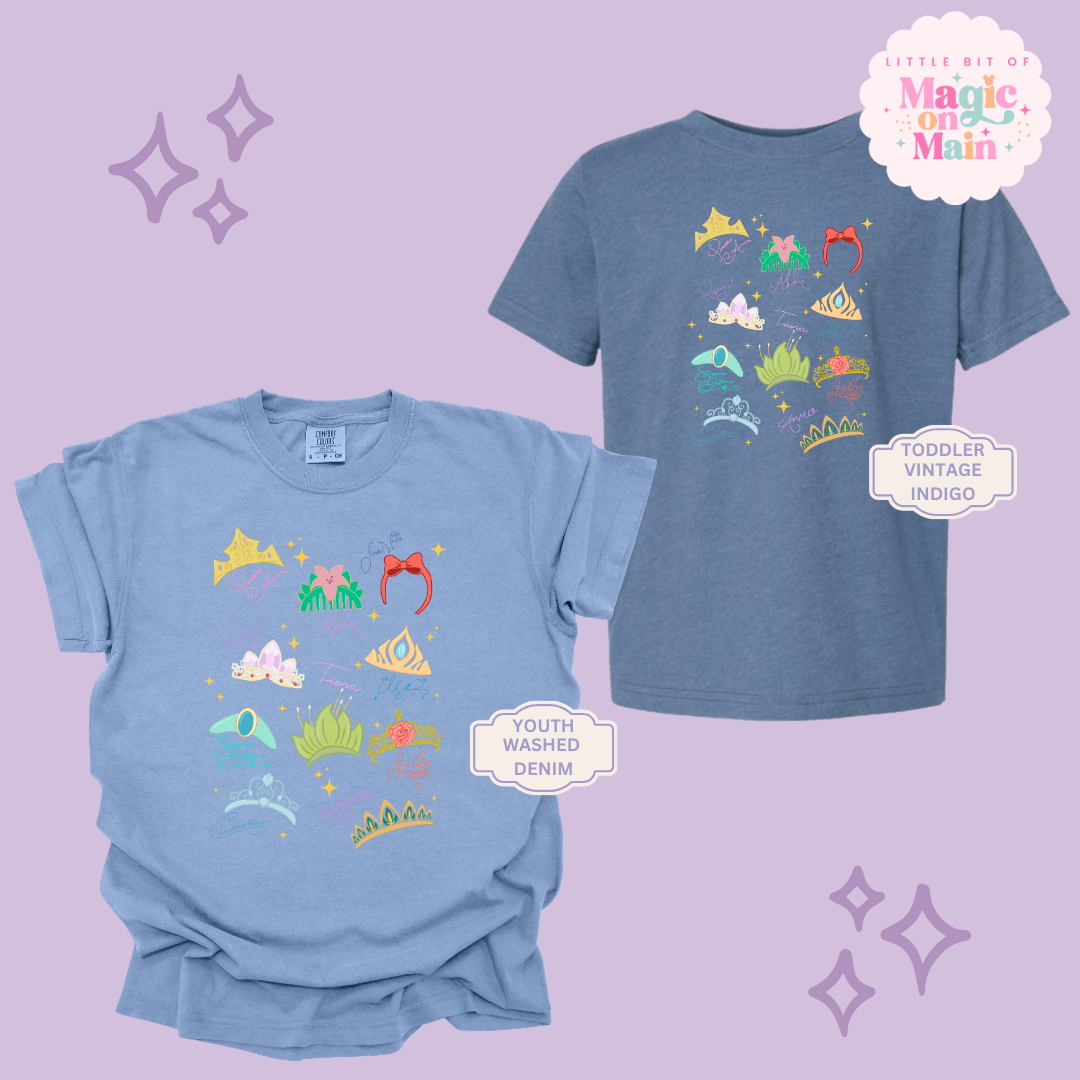 PRINTED CROWNS- YOUTH/TODDLER 10045