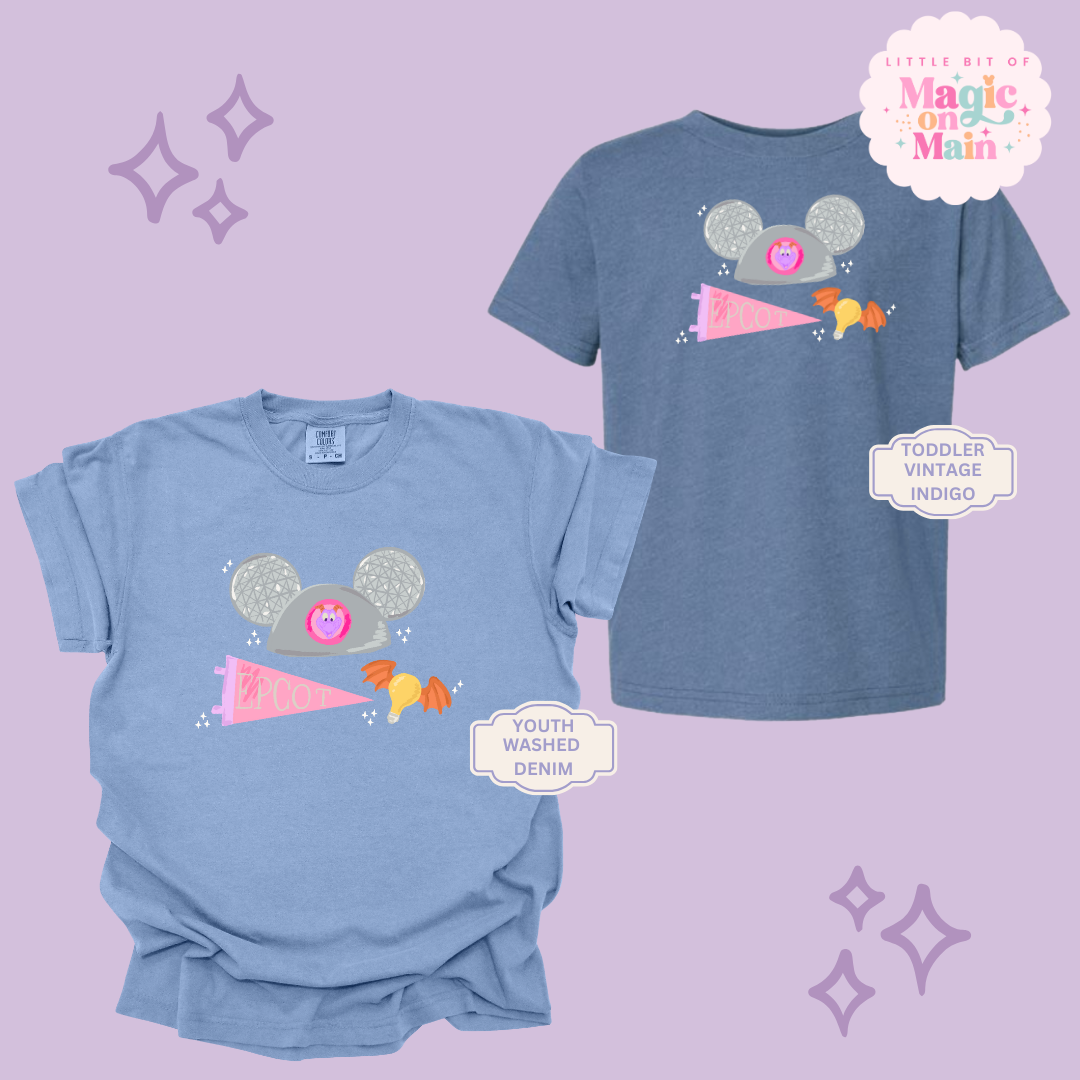 PRINTED EPCOT GIRLIE - EXCLUSIVE TO MoM - YOUTH/TODDLER 10042