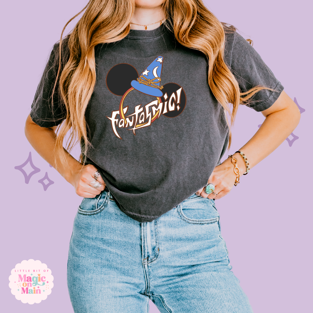 PRINTED FANTASMIC EARS -  WOMENS BOXY T-SHIRT