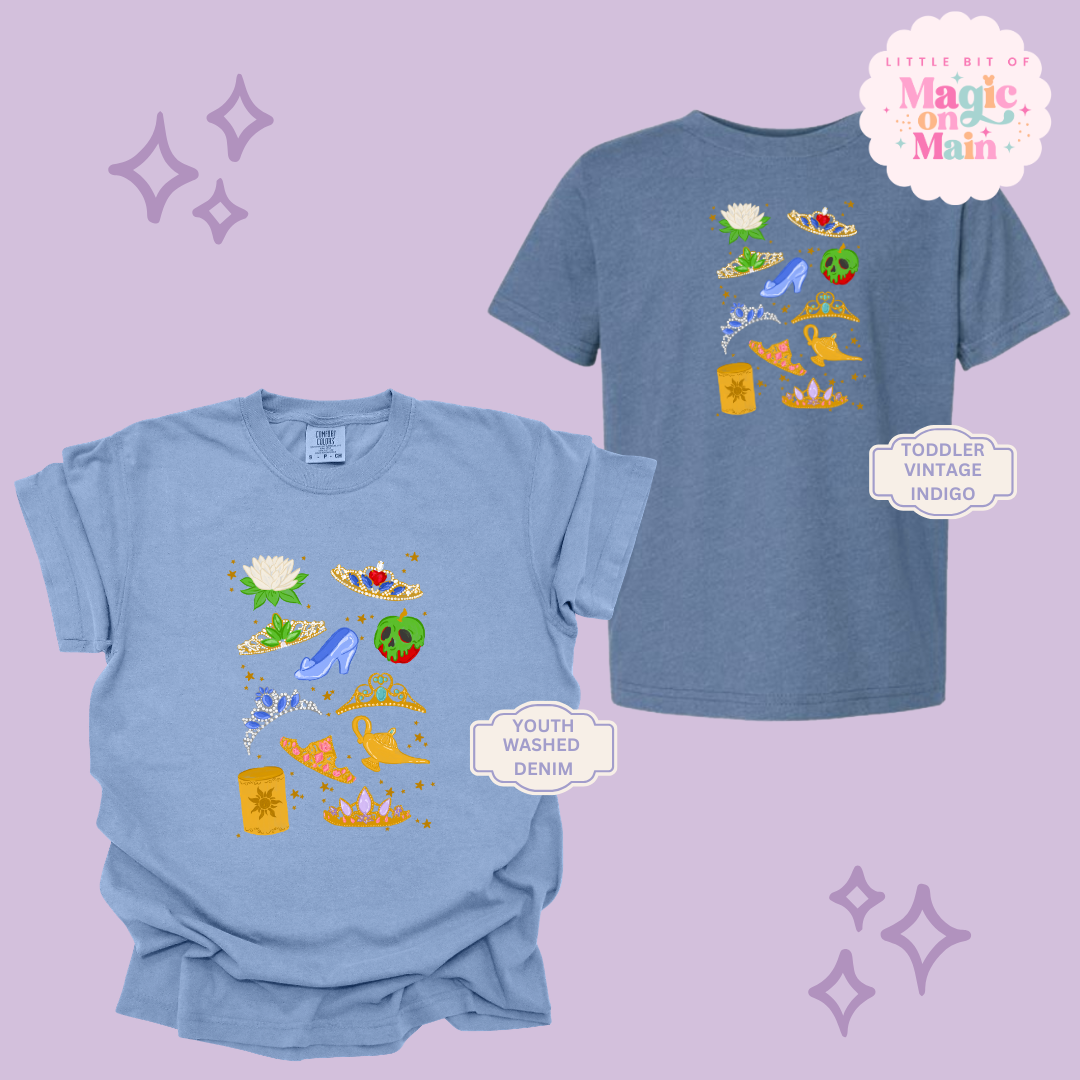 PRINTED PRINCESS ELEMENTS - YOUTH/TODDLER 10050