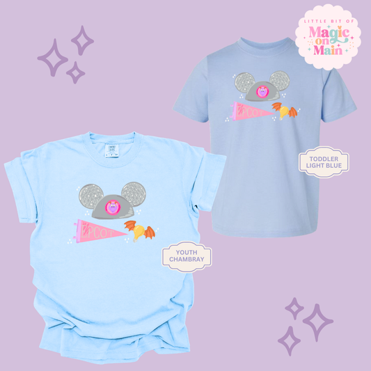 PRINTED EPCOT GIRLIE - EXCLUSIVE TO MoM - YOUTH/TODDLER 10042