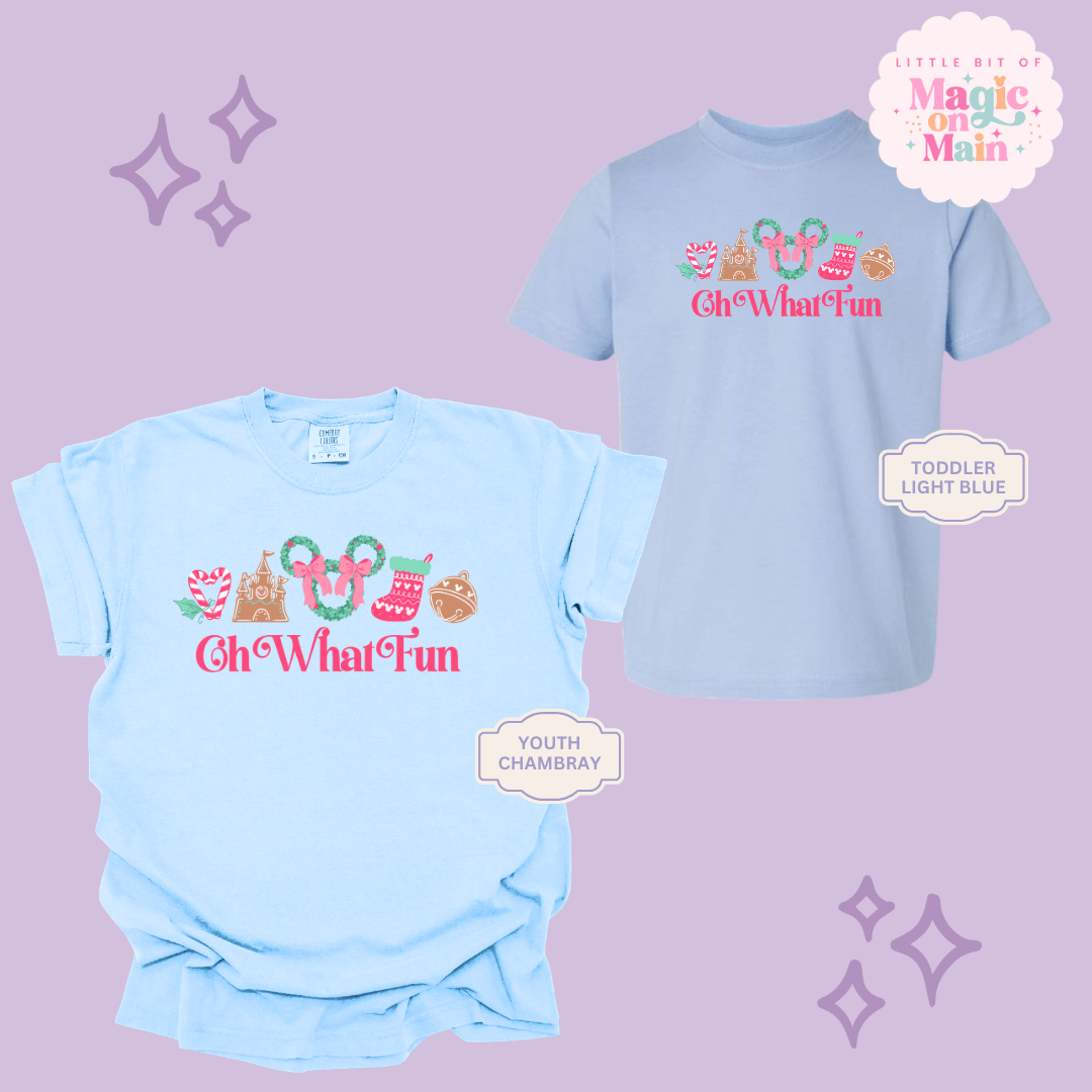 PRINTED OH WHAT FUN - EXCLUSIVE TO MoM - YOUTH/TODDLER