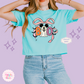 EMBROIDERED BOO (no text)  - WOMENS BOXY T-SHIRT