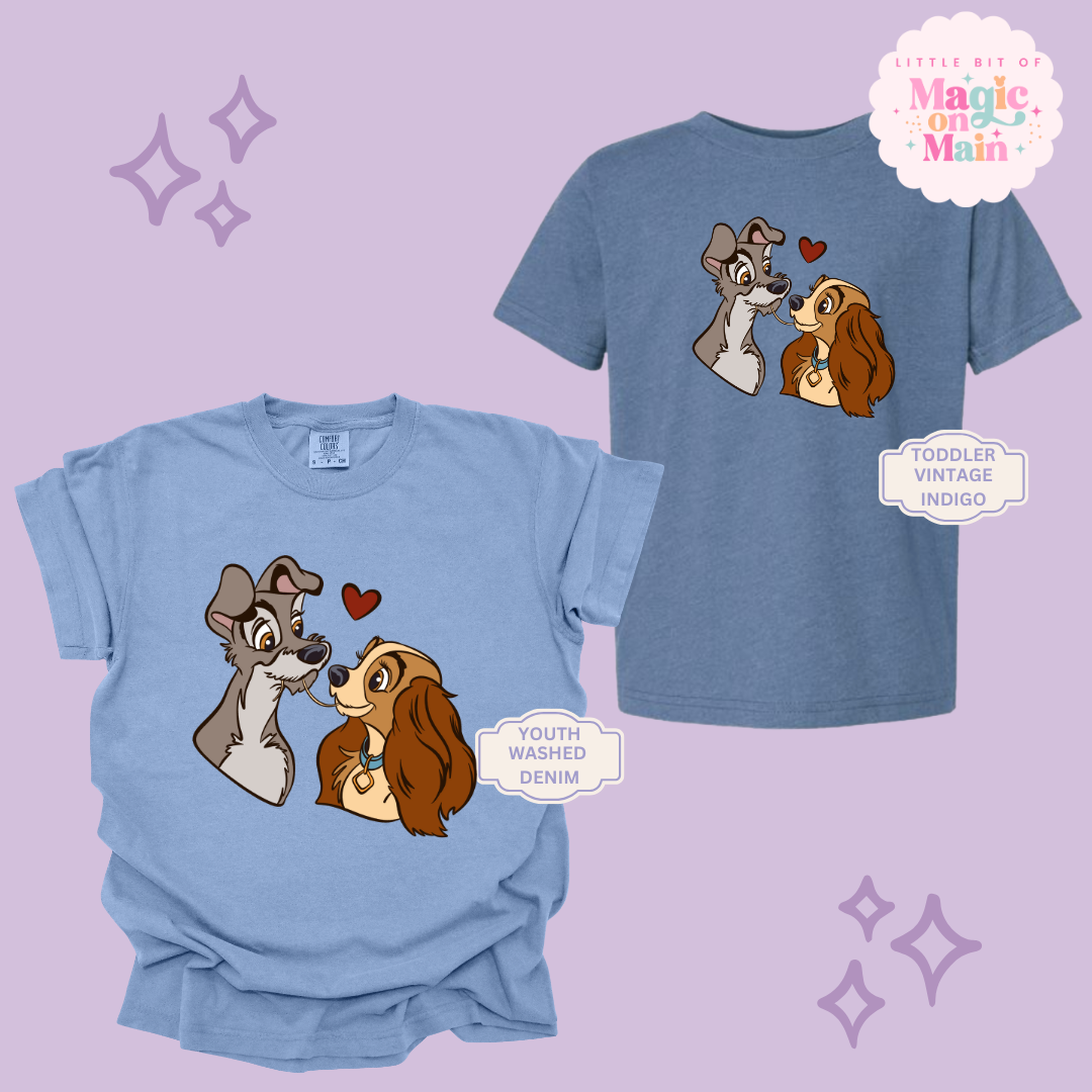 PRINTED VALENTINE DOGS - YOUTH/TODDLER 10017