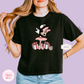 PRINTED MINNIE CHRISTMAS BALLERINA -  WOMENS BOXY T-SHIRT