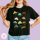PRINTED CROWNS -  WOMENS BOXY T-SHIRT