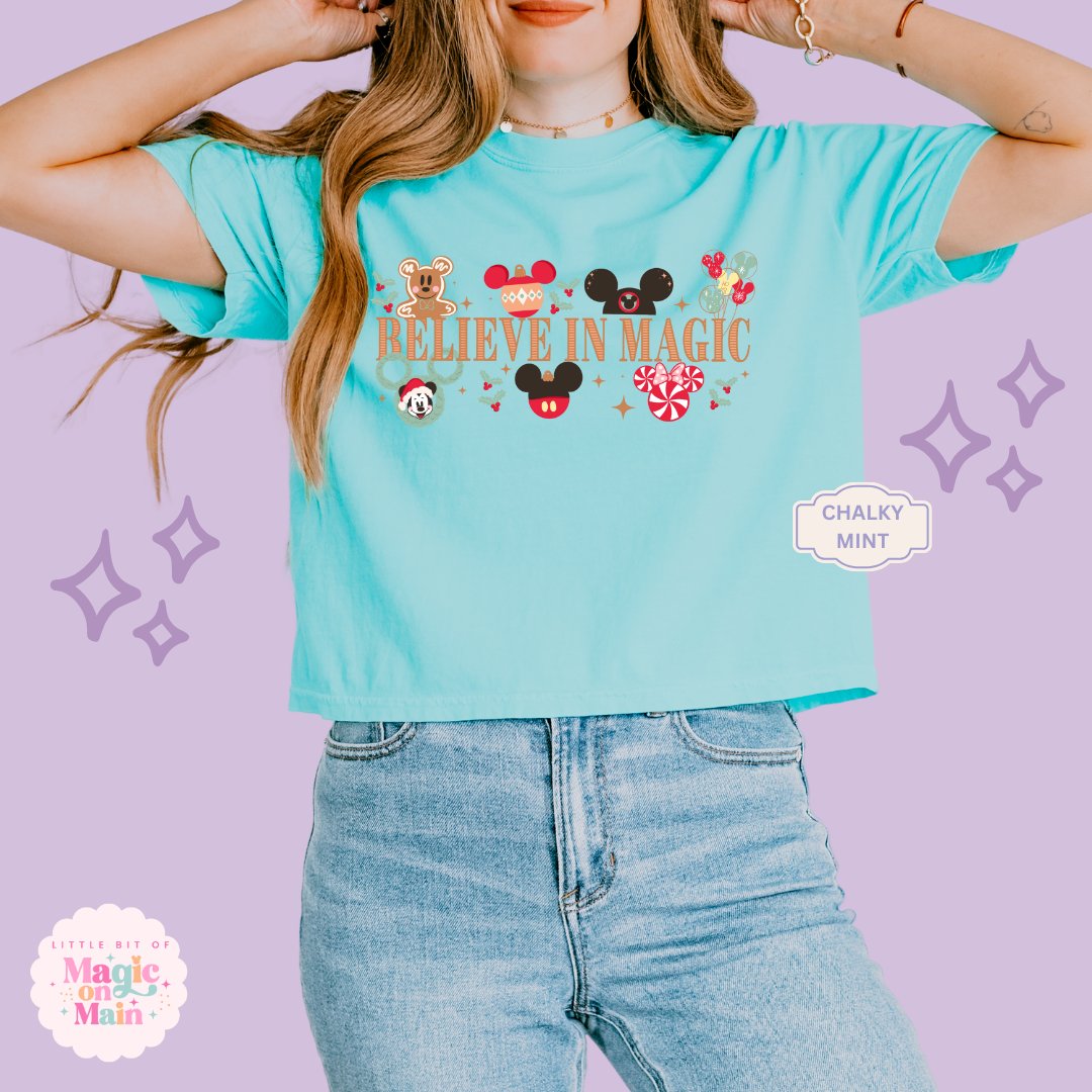 PRINTED BELIEVE IN MAGIC - EXCLUSIVE TO MoM - WOMENS BOXY T-SHIRT