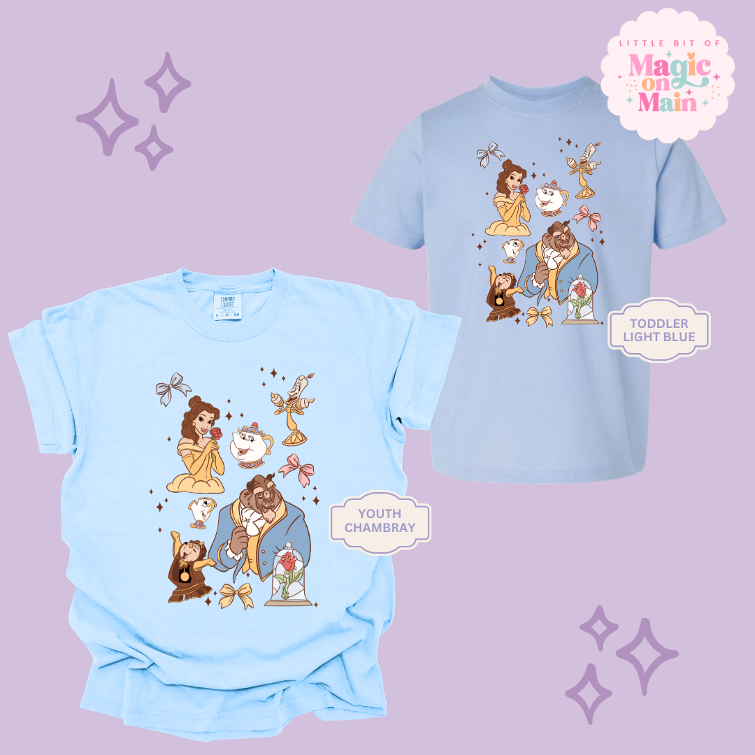 PRINTED BELLE - YOUTH/TODDLER  10044