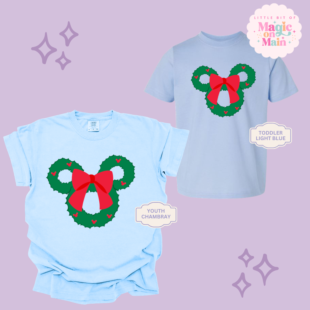 PRINTED MCKY WREATH - EXCLUSIVE TO MoM - YOUTH/TODDLER