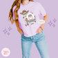 PRINTED DIA DE LOS MUERTOS -  WOMENS BOXY T-SHIRT