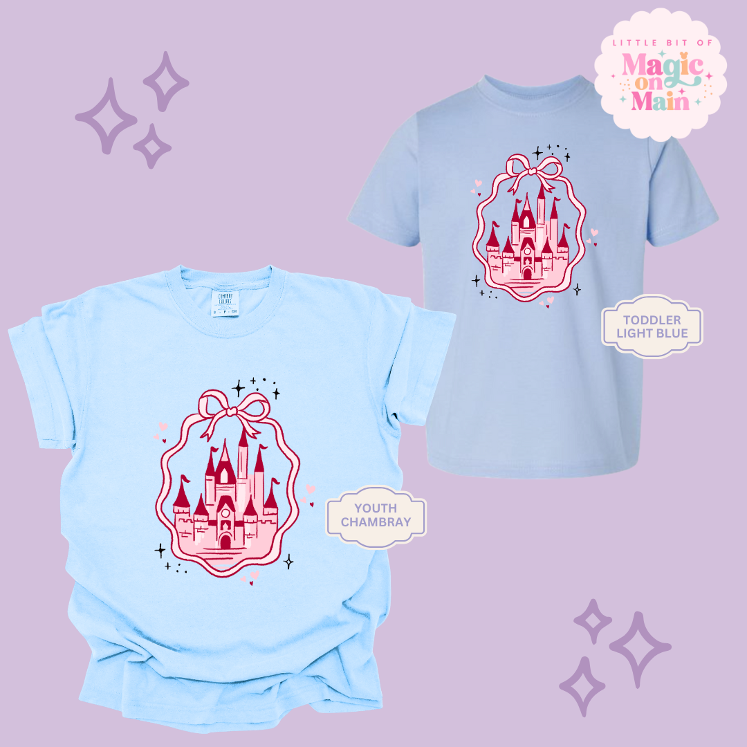 PRINTED PINK CASTLE - YOUTH/TODDLER 10003