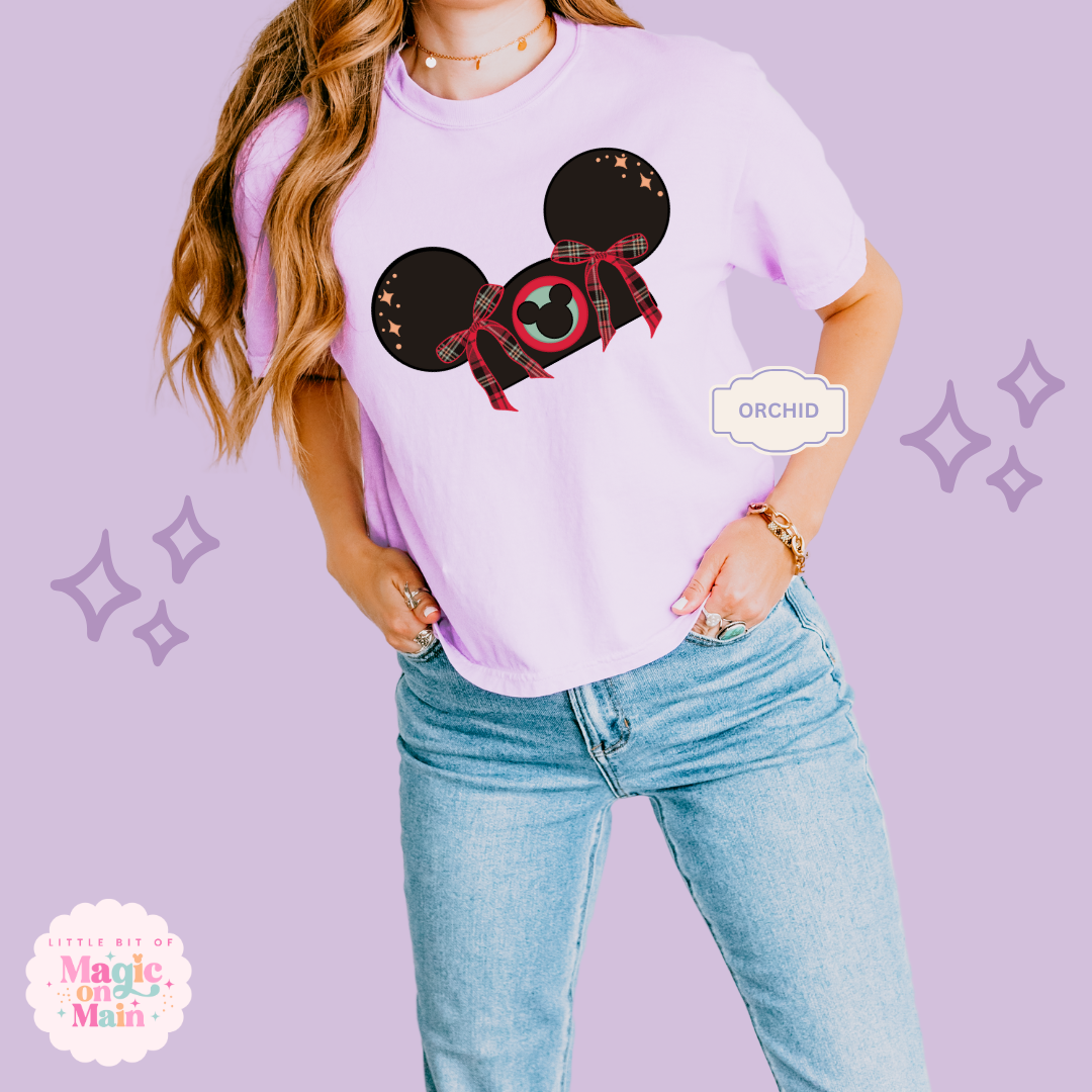 PRINTED CHRISTMAS HAT - EXCLUSIVE TO MoM - WOMENS BOXY T-SHIRT