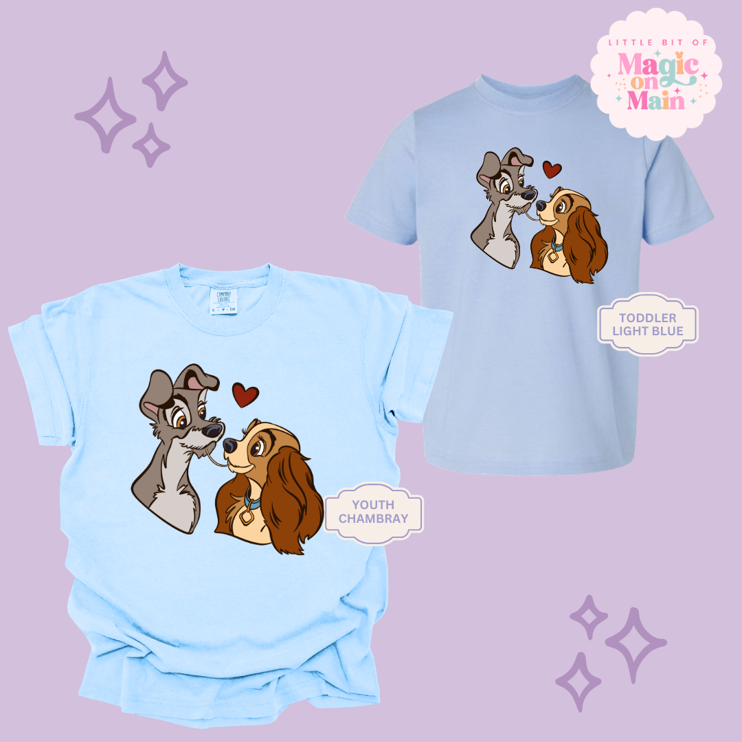 PRINTED VALENTINE DOGS - YOUTH/TODDLER 10017