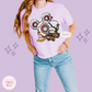 PRINTED SEASONS SPEEDINGS - WOMENS BOXY T-SHIRT