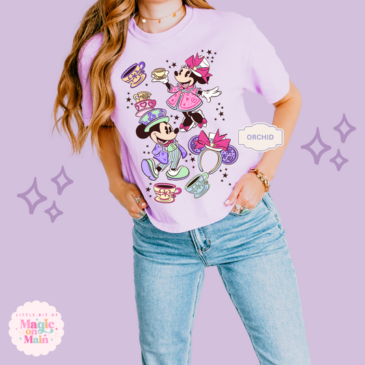 PRINTED MINNIES WONDERLAND -  WOMENS BOXY T-SHIRT