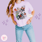 PRINTED SUPER CHRISTMAS - WOMENS BOXY T-SHIRT