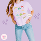 PRINTED CROWNS -  WOMENS BOXY T-SHIRT