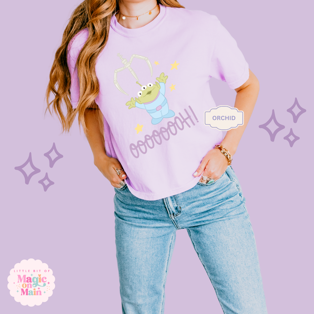 PRINTED ALIEN CLAW - EXCLUSIVE TO MoM-  WOMENS BOXY T-SHIRT
