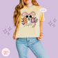 EMBROIDERED BOO TO YOU  - WOMENS BOXY T-SHIRT