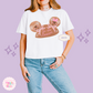 EMBROIDERED GINGERBREAD HAT - EXCLUSIVE TO MoM - WOMENS BOXY T-SHIRT